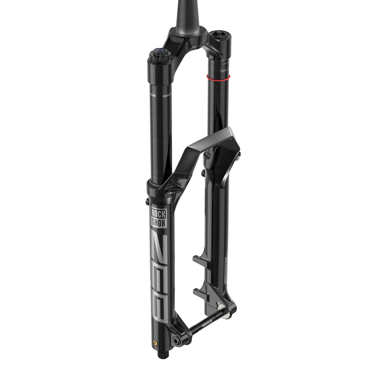 Rockshox Zeb Ultimate Charger 3.1 RC2 Fork - 27.5 Inch - 1 1/8th - 1.5 Inch Tapered - 15x110mm Boost - 170mm Travel - 44mm - Charger 3.1 RC2 W/Buttercups - Gloss Black