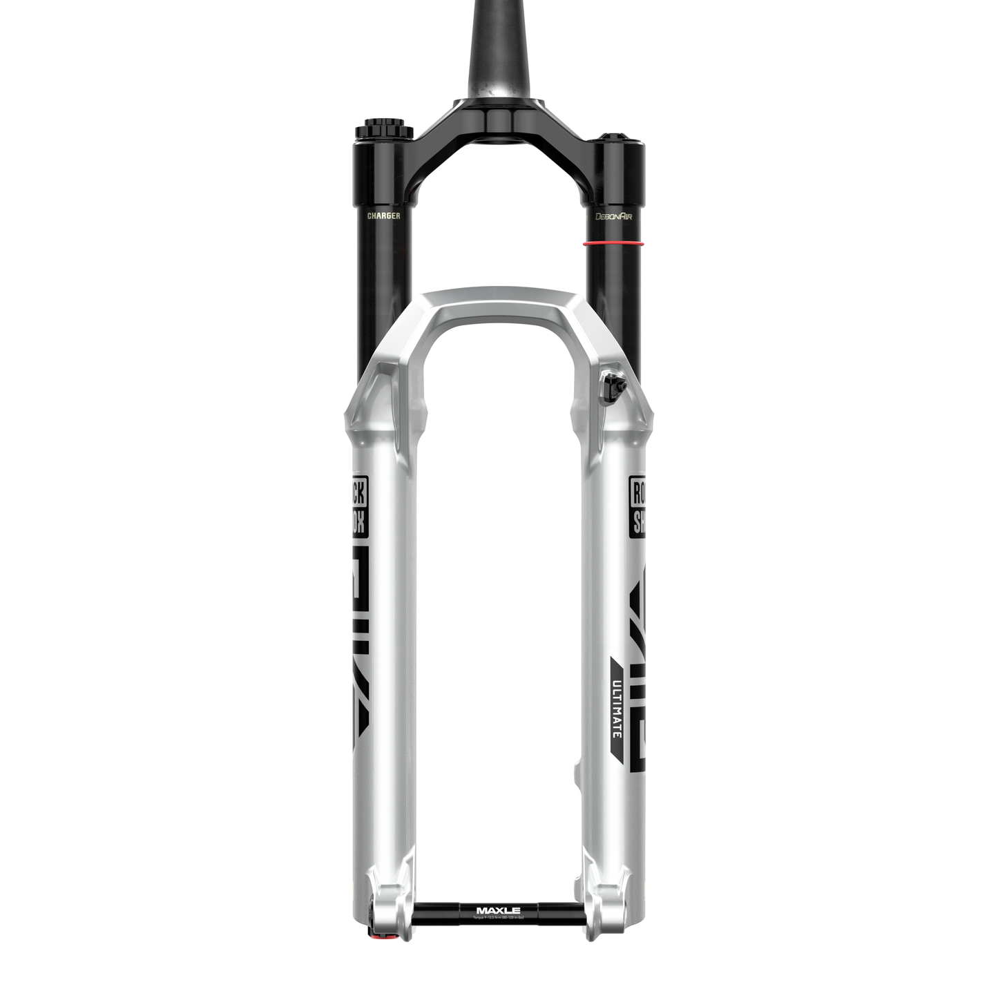 Rockshox Pike Ultimate Charger 3.1 RC2 Fork - 27.5 Inch - 1 1/8th - 1.5 Inch Tapered - 15x110mm Boost - 120mm Travel - 37mm - Charger 3.1 RC2 W/Buttercups - Gloss Silver