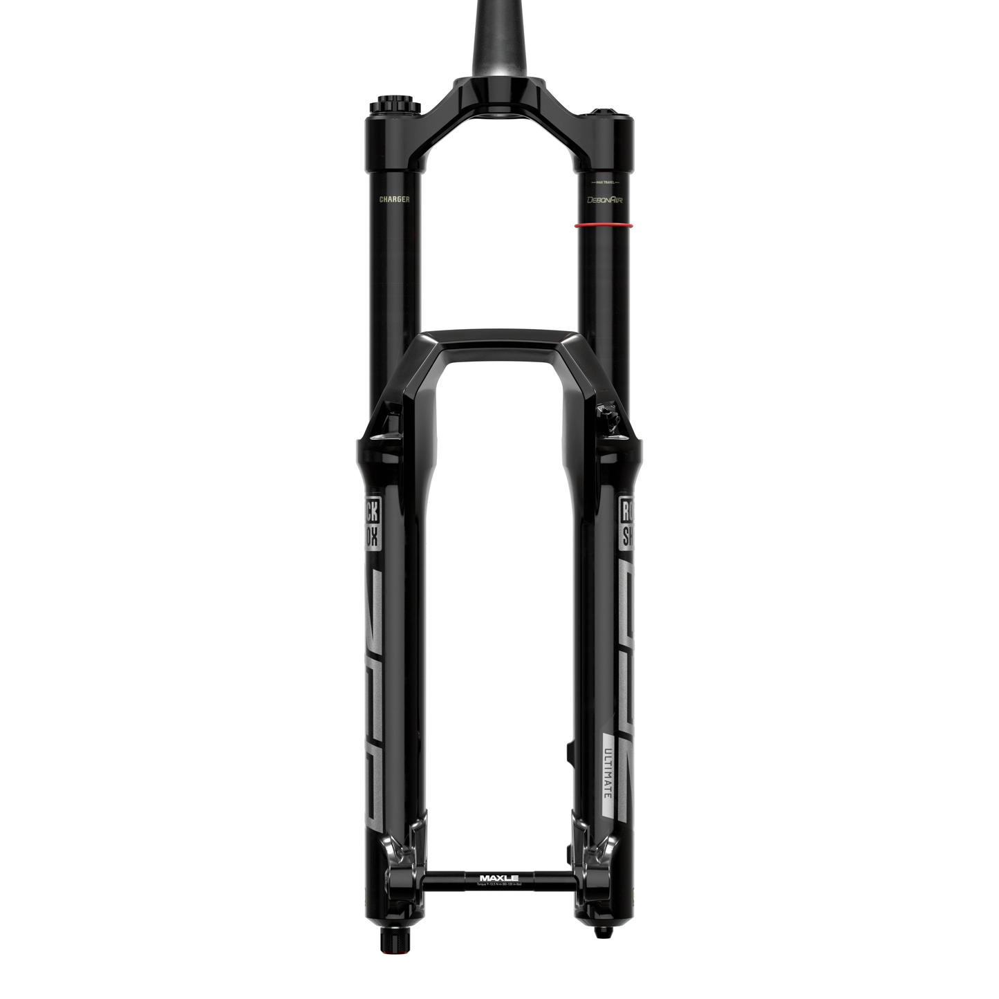Rockshox Zeb Ultimate Charger 3.1 RC2 Fork - 27.5 Inch - 1 1/8th - 1.5 Inch Tapered - 15x110mm Boost - 170mm Travel - 44mm - Charger 3.1 RC2 W/Buttercups - Gloss Black