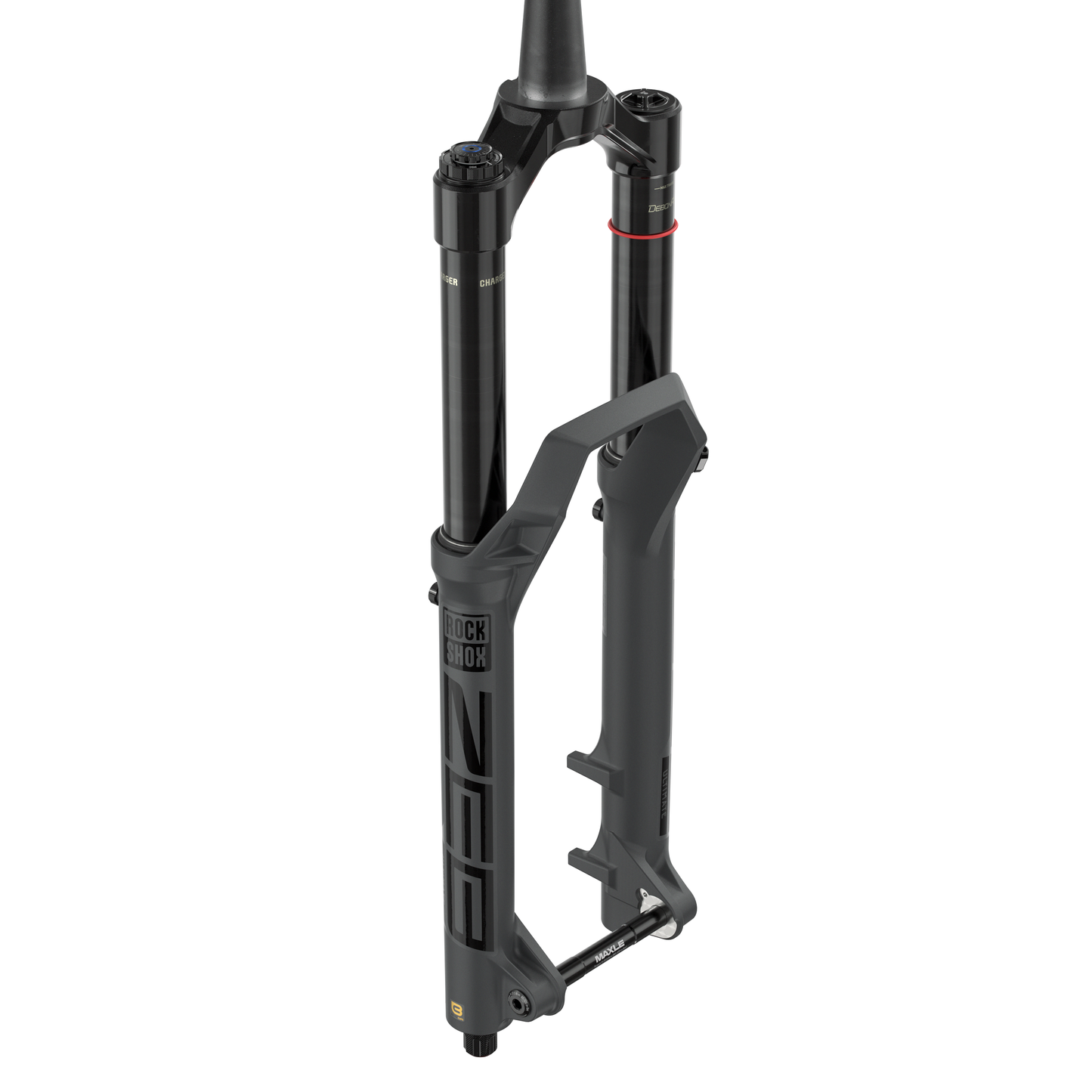 Rockshox Zeb Ultimate Charger 3.1 RC2 Fork - 27.5 Inch - 1 1/8th - 1.5 Inch Tapered - 15x110mm Boost - 170mm Travel - 44mm - Charger 3.1 RC2 W/Buttercups - Matte Grey