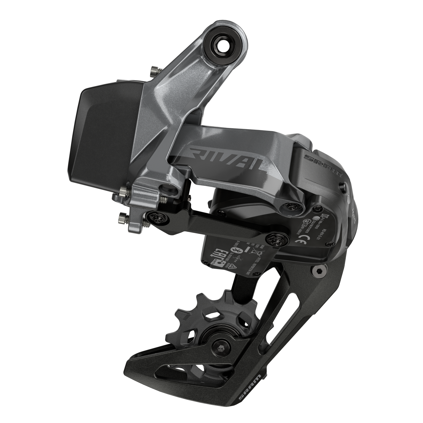 SRAM Rival XPLR eTap AXS D1 12 Speed Rear Derailleur - Rear Derailleurs - 12 Speed - Black