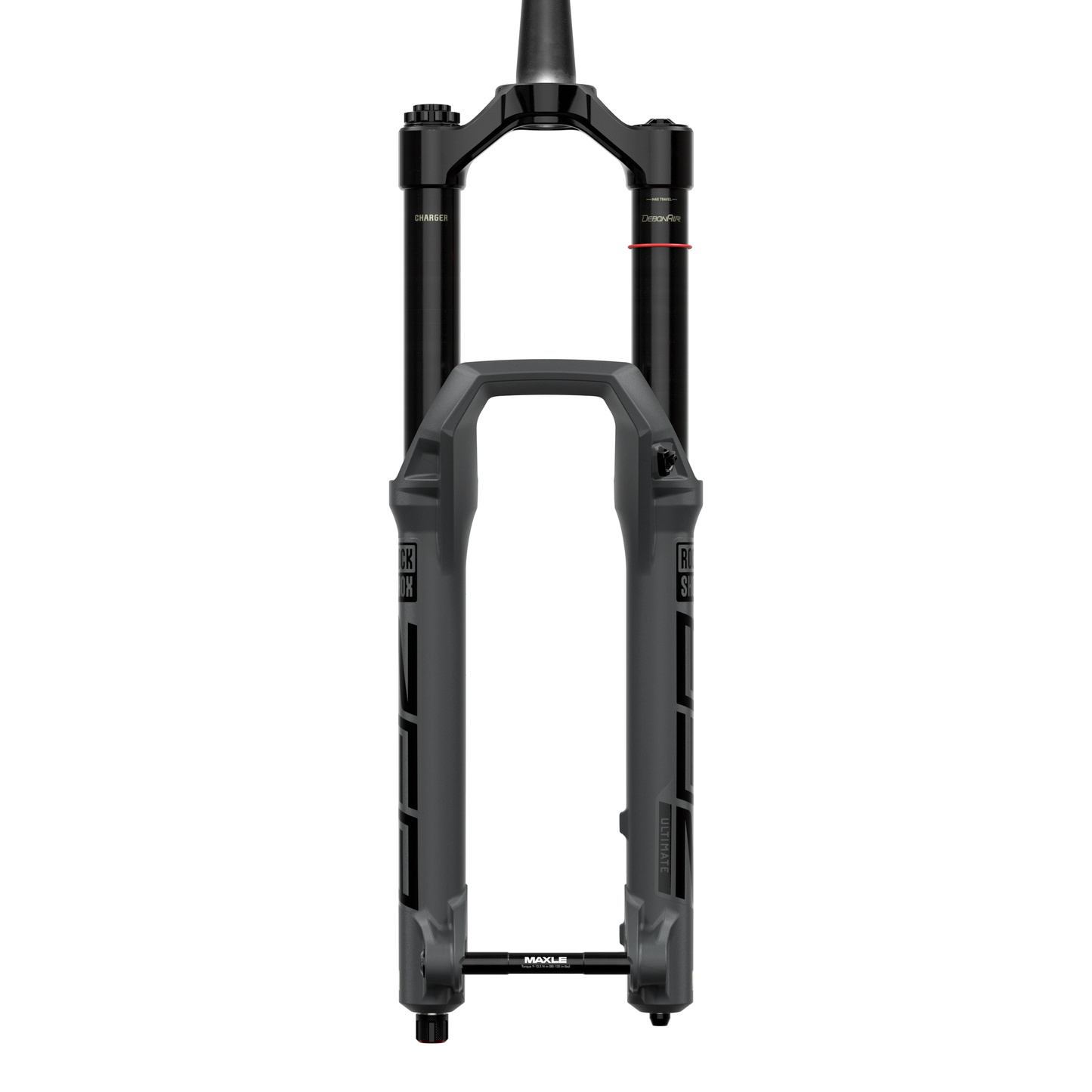 Rockshox Zeb Ultimate Charger 3.1 RC2 Fork - 29 Inch - 1 1/8th - 1.5 Inch Tapered - 15x110mm Boost - 160mm Travel - 44mm - Charger 3.1 RC2 Debonair+ A3 - Matte Grey