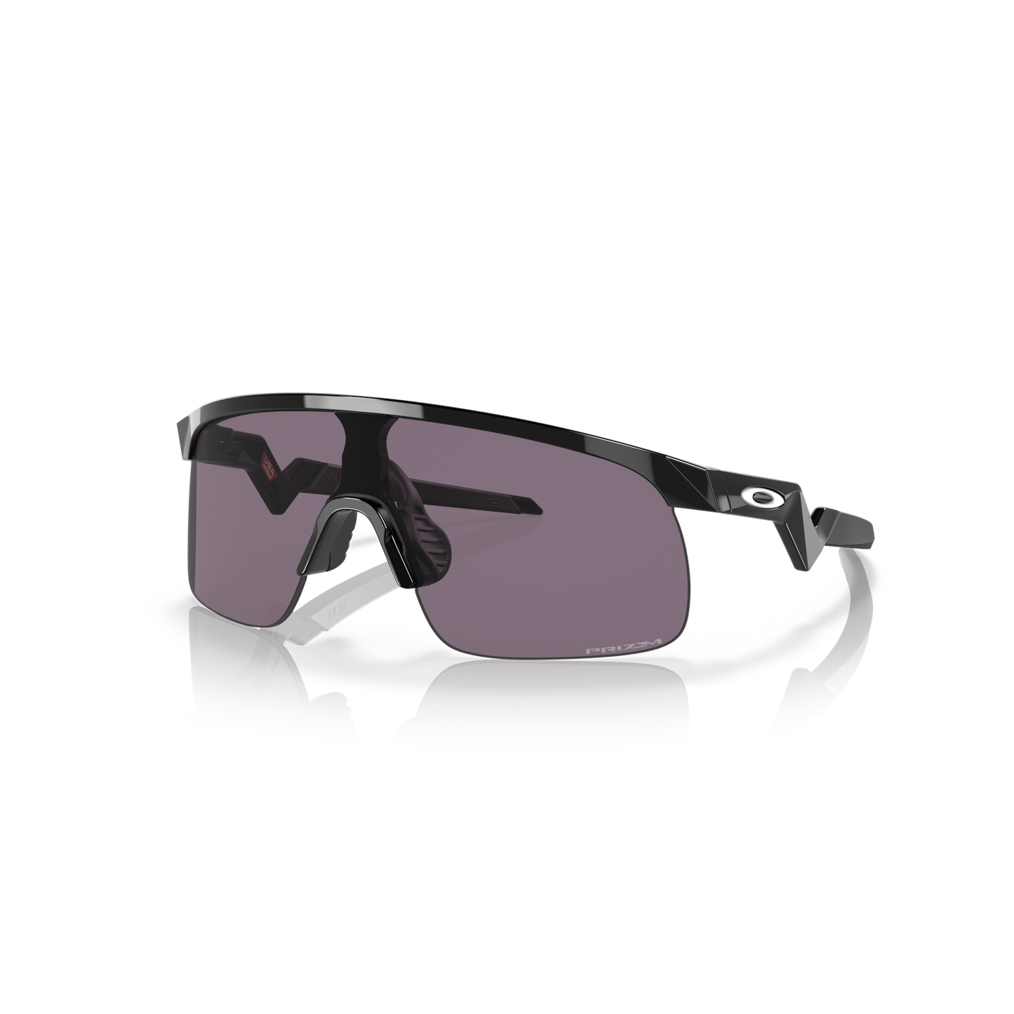 Oakley Resistor Sunglasses - L - 122mm - Polished Black Prizm Grey Lens