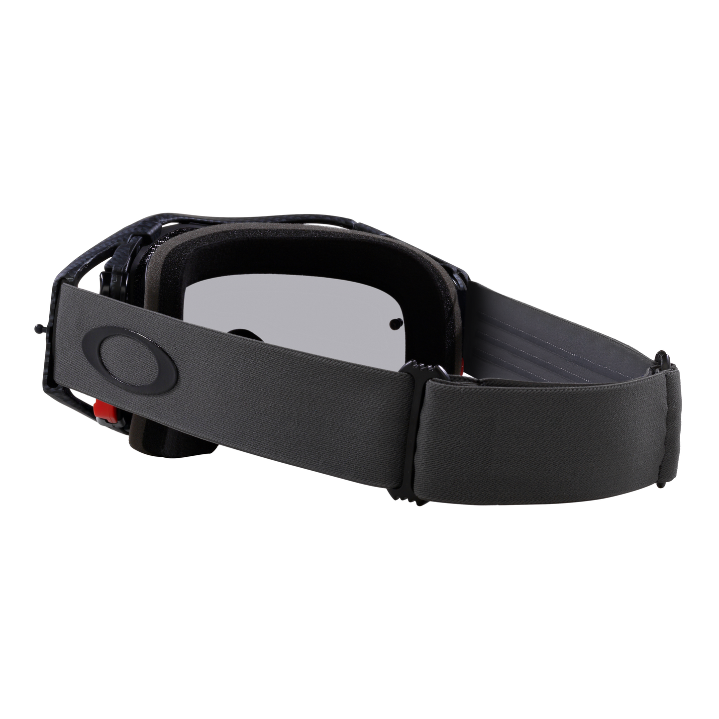 Oakley Airbrake MTB Goggles - One Size Fits Most - Carbon Fiber - Light Grey Lens