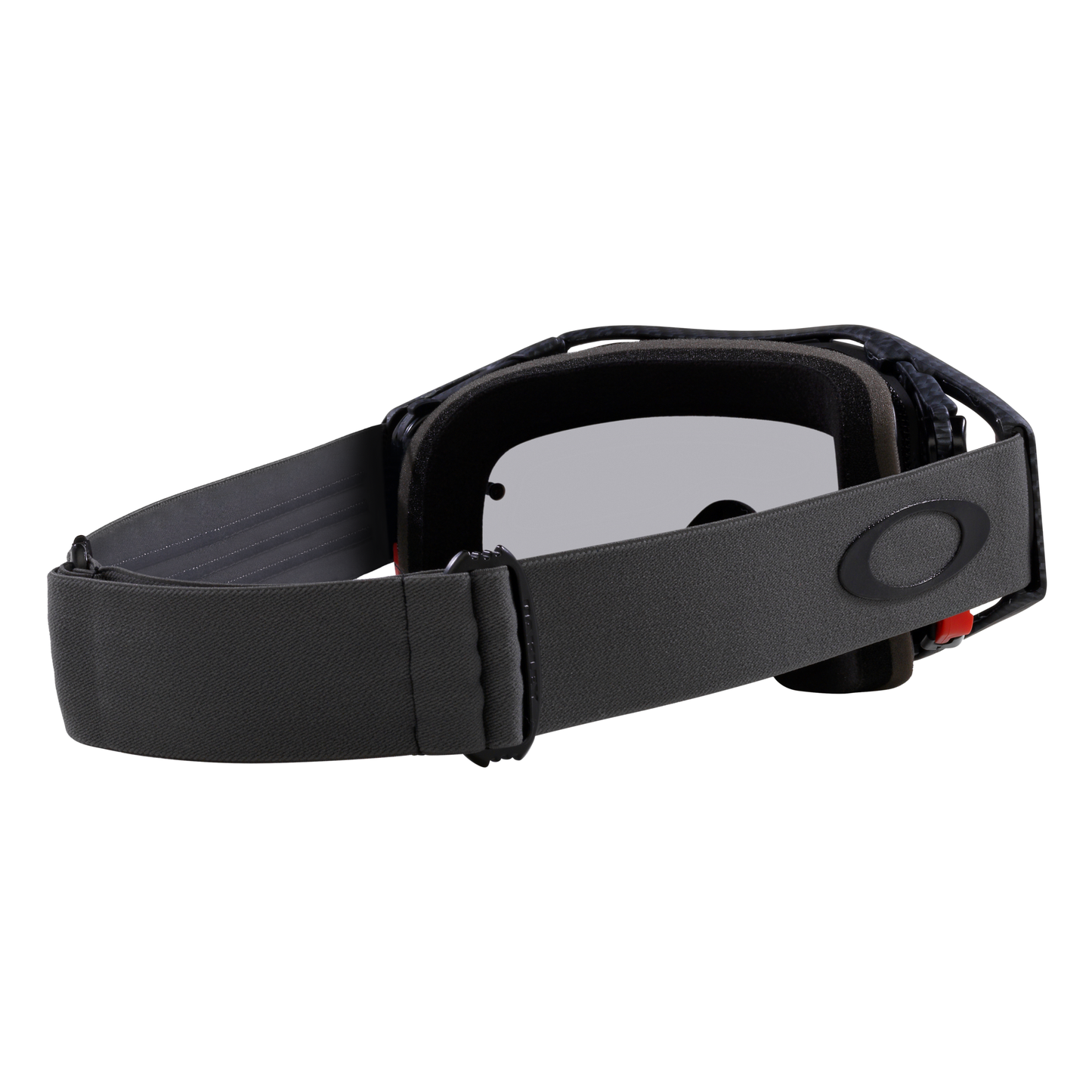 Oakley Airbrake MTB Goggles - One Size Fits Most - Carbon Fiber - Light Grey Lens