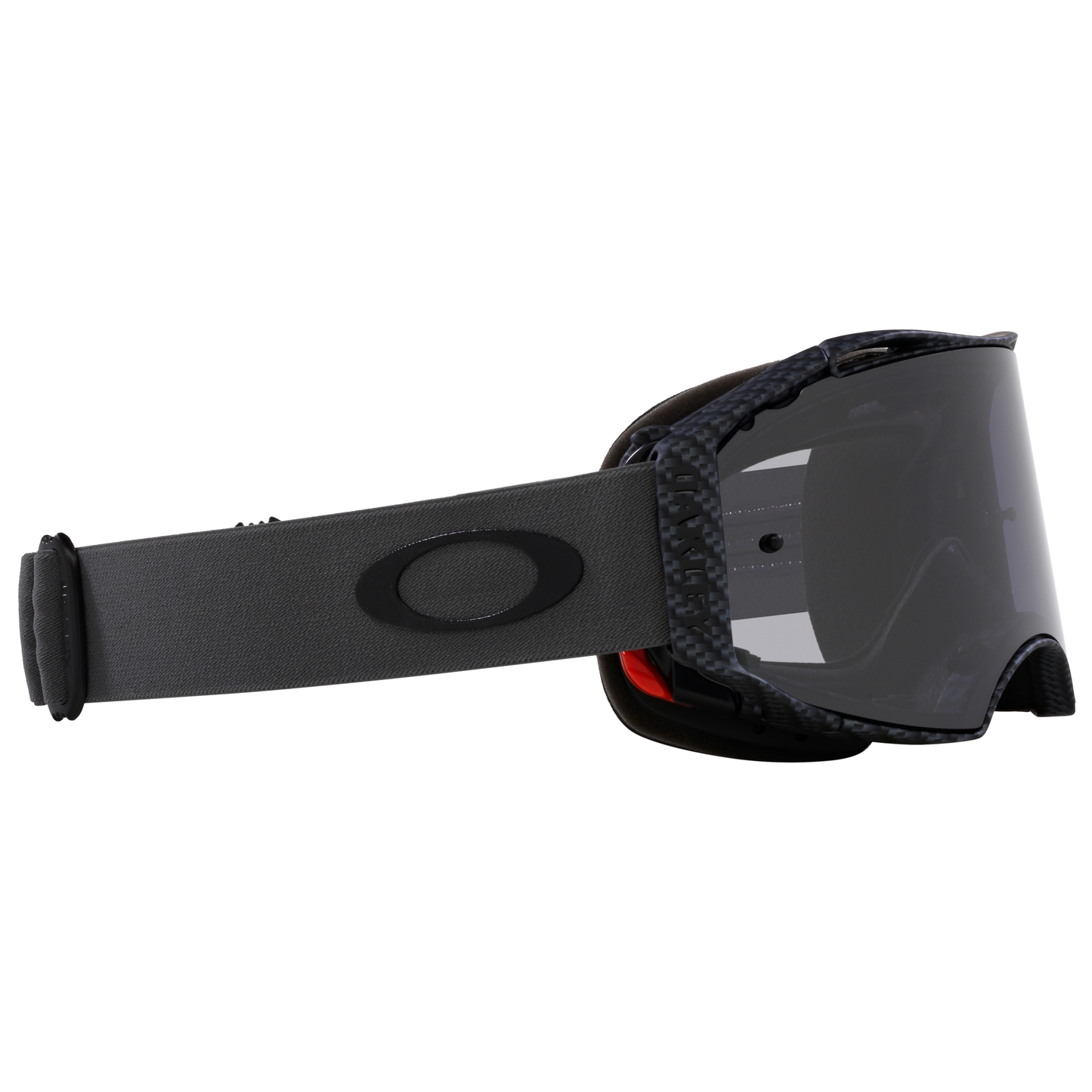 Oakley Airbrake MTB Goggles - One Size Fits Most - Carbon Fiber - Light Grey Lens