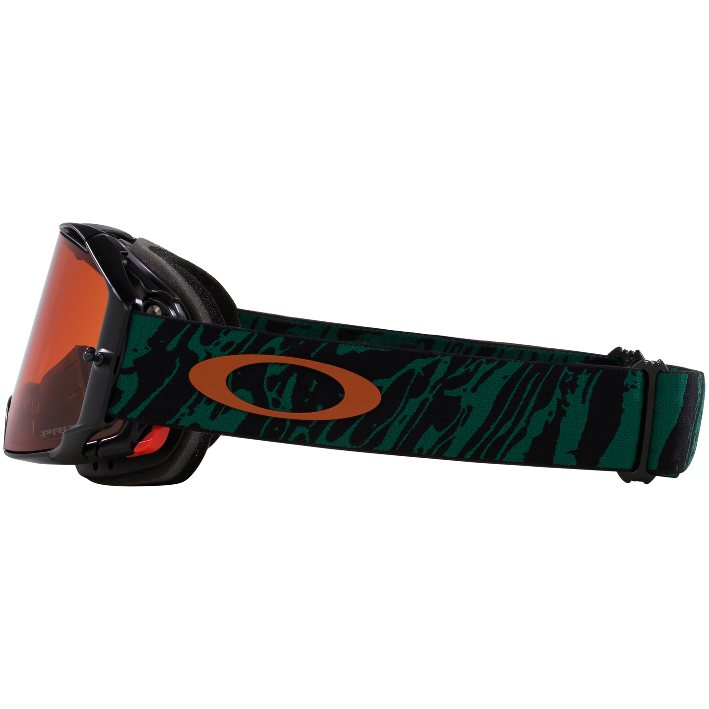 Oakley Airbrake MTB Goggles - One Size Fits Most -  Viridian Striped - Prizm MX Bronze Lens