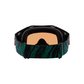 Oakley Airbrake MTB Goggles - One Size Fits Most -  Viridian Striped - Prizm MX Bronze Lens