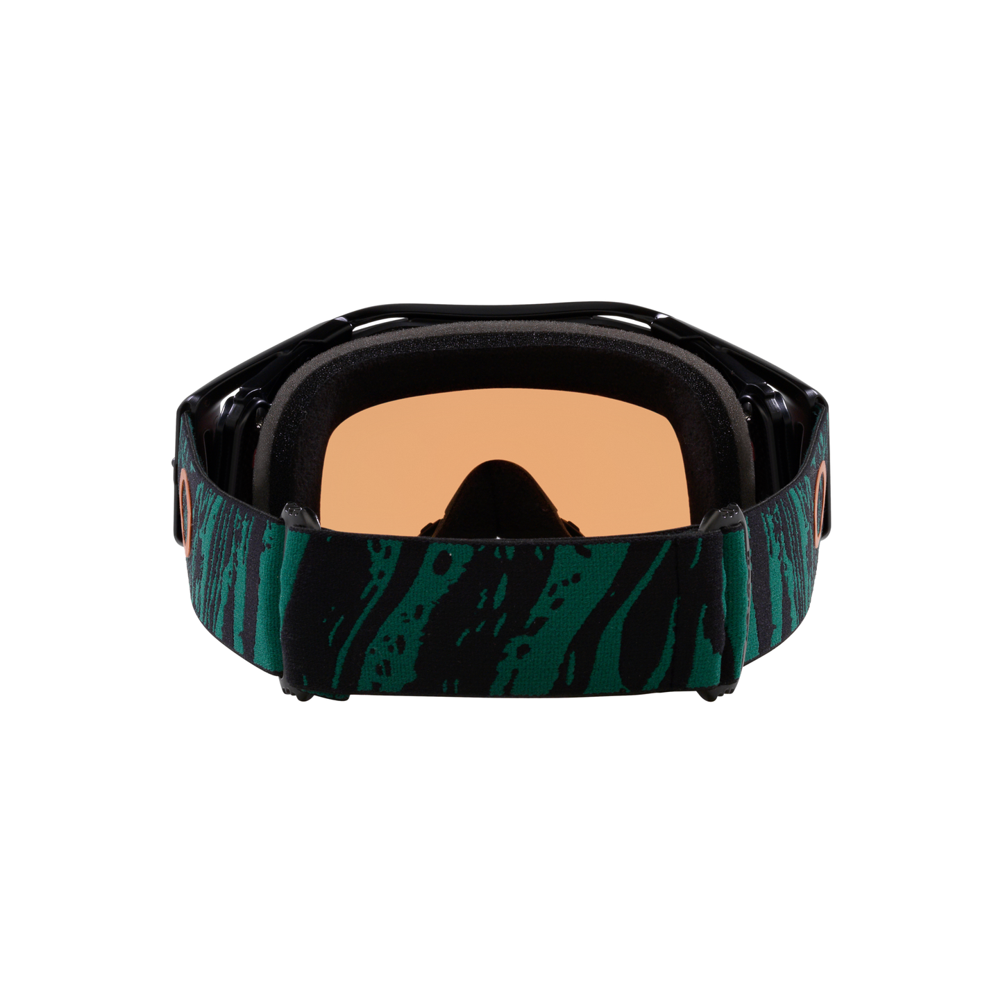 Oakley Airbrake MTB Goggles - One Size Fits Most -  Viridian Striped - Prizm MX Bronze Lens