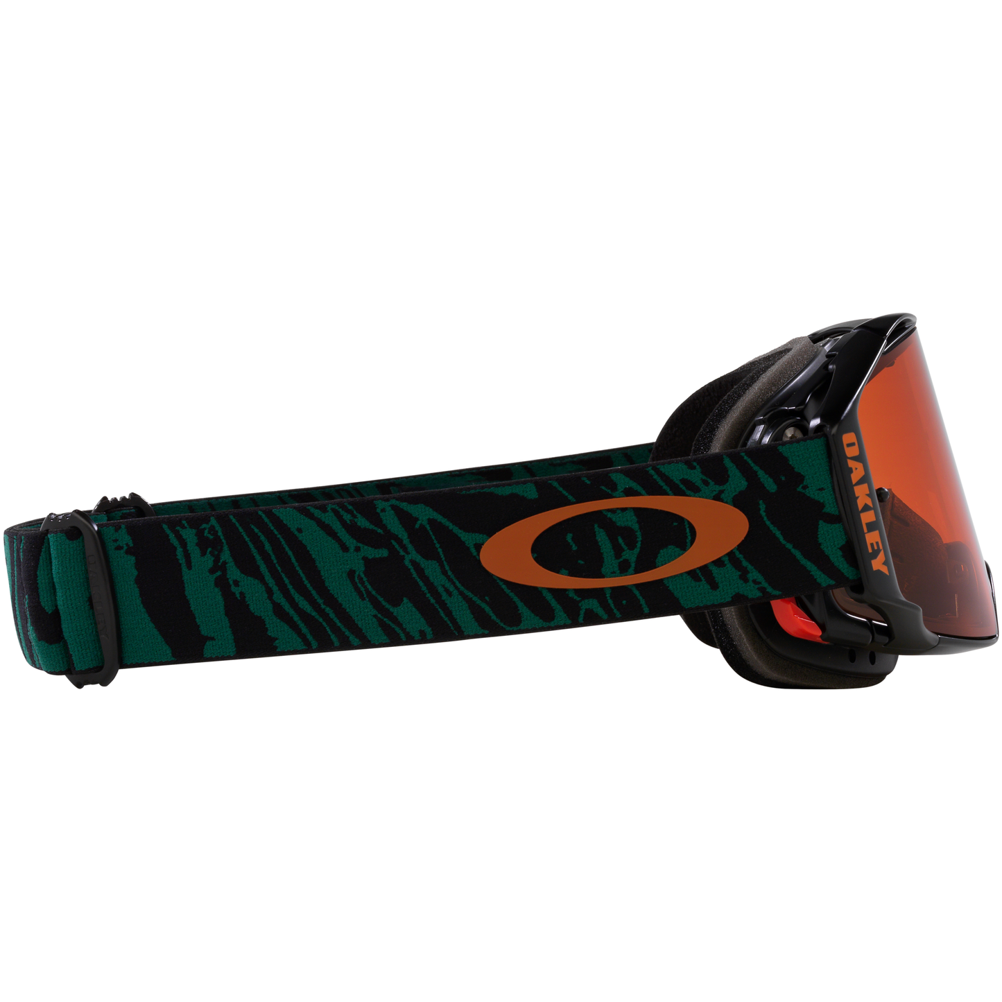 Oakley Airbrake MTB Goggles - One Size Fits Most -  Viridian Striped - Prizm MX Bronze Lens