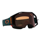 Oakley Airbrake MTB Goggles - One Size Fits Most -  Viridian Striped - Prizm MX Bronze Lens