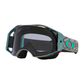 Oakley Airbrake MTB Goggles - One Size Fits Most - Troy Lee Designs Tactical Green - Light Grey Lens