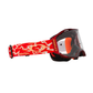 Oakley Airbrake MTB Goggles - One Size Fits Most -  Troy Lee Designs Red Lightning - Clear Lens