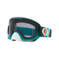 Oakley O Frame 2.0 Pro MTB Goggles - One Size Fits Most - TLD Hunter Green Stripes - Dark Grey Lens