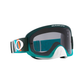Oakley O Frame 2.0 Pro MTB Goggles - One Size Fits Most -  TLD Hunter Green Stripes - Dark Grey Lens