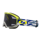 Oakley O Frame 2.0 Pro MTB Goggles - One Size Fits Most -  Troy Lee Designs Blue Wings - Dark Grey Lens