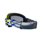 Oakley O Frame 2.0 Pro MTB Goggles - One Size Fits Most -  Troy Lee Designs Blue Wings - Dark Grey Lens