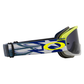 Oakley O Frame 2.0 Pro MTB Goggles - One Size Fits Most -  Troy Lee Designs Blue Wings - Dark Grey Lens