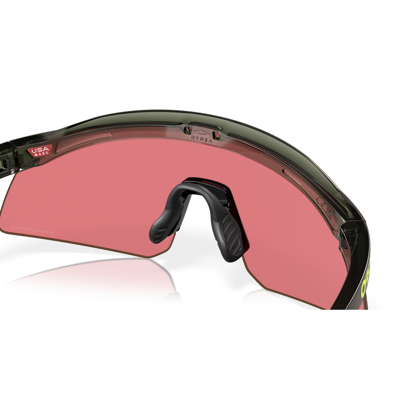 Oakley Hydra Sunglasses - XS - 122mm - Olive Ink Prizm Trail Torch Lens