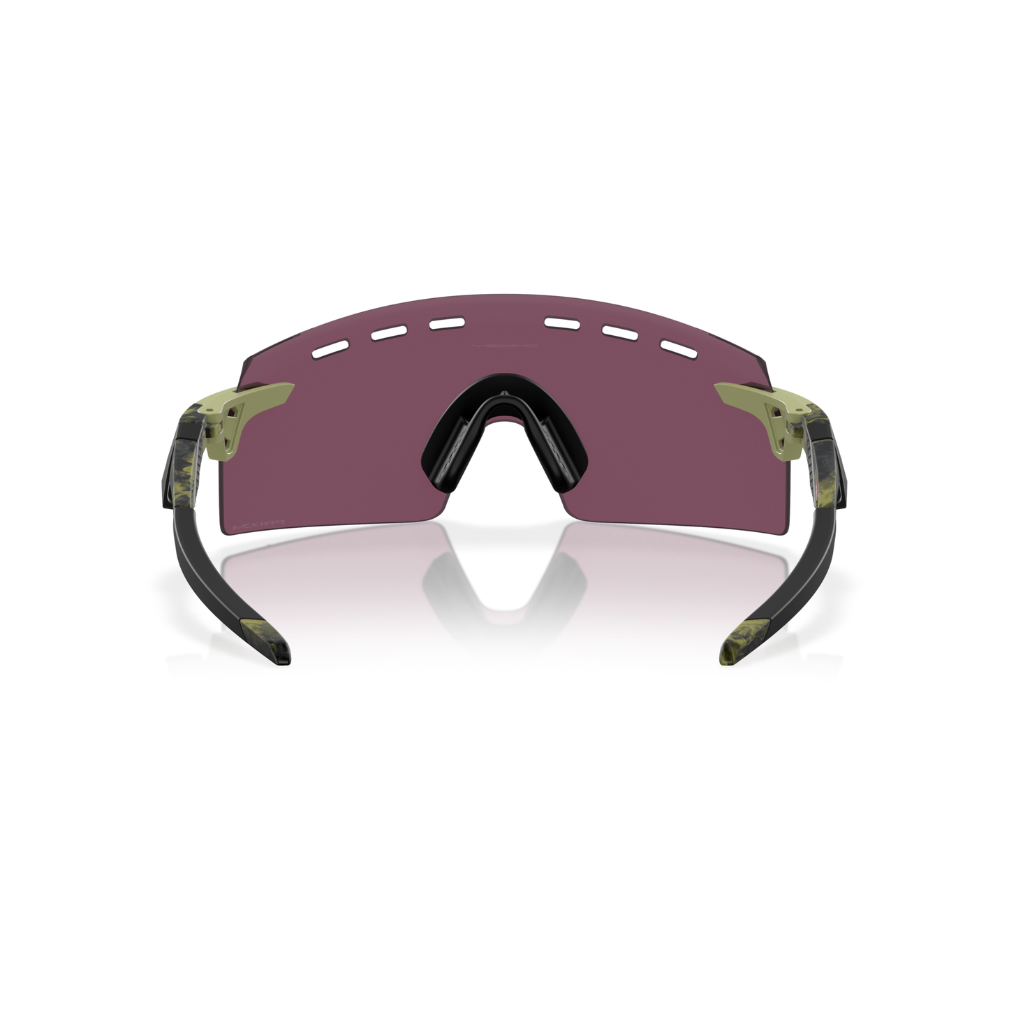 Oakley Encoder Strike Vented Sunglasses - XL - 138mm - Fern Swirl Prizm Road Black Lens