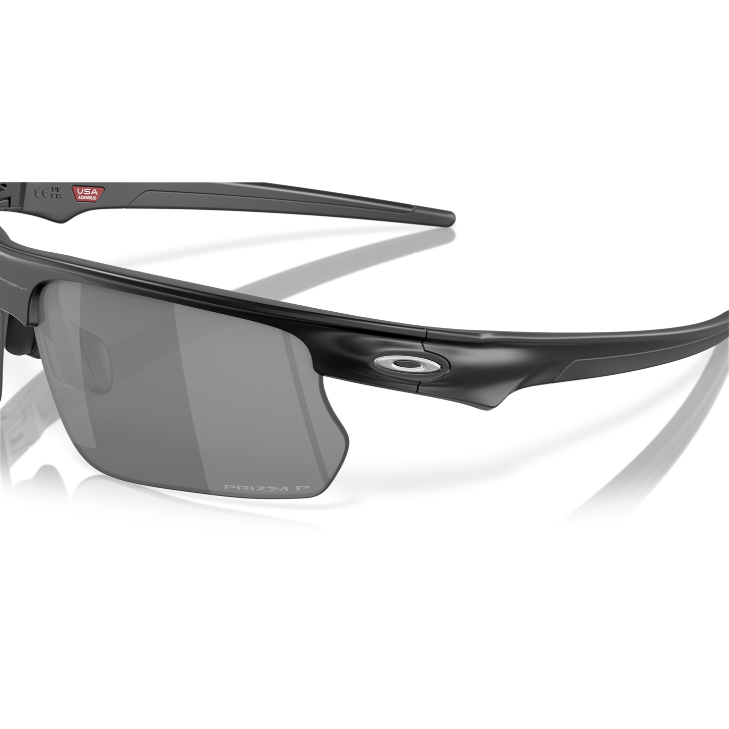 Oakley Bisphaera Sunglasses - L - 135mm - Matte Black Prizm Black Polarized Lens