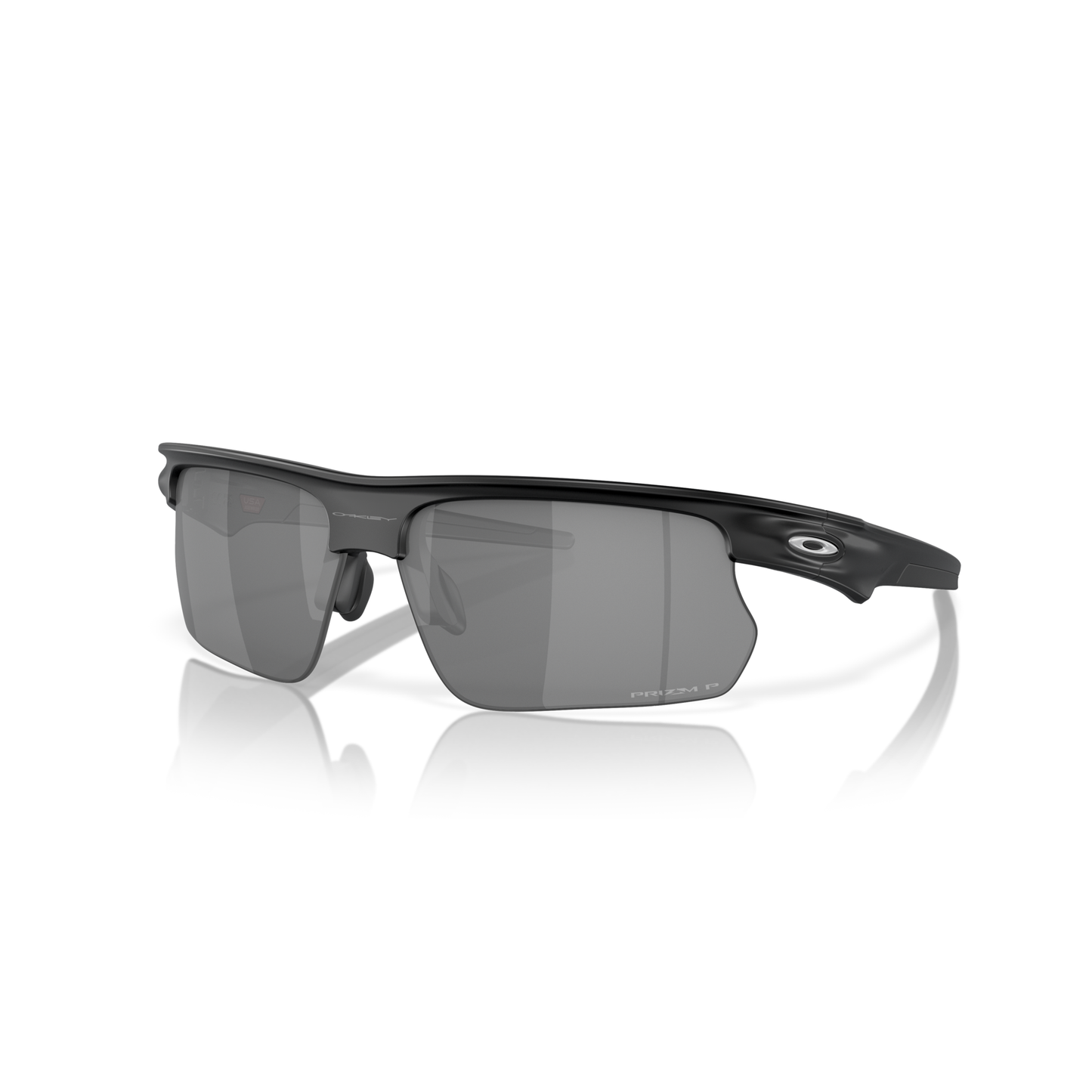 Oakley Bisphaera Sunglasses - L - 135mm - Matte Black Prizm Black Polarized Lens