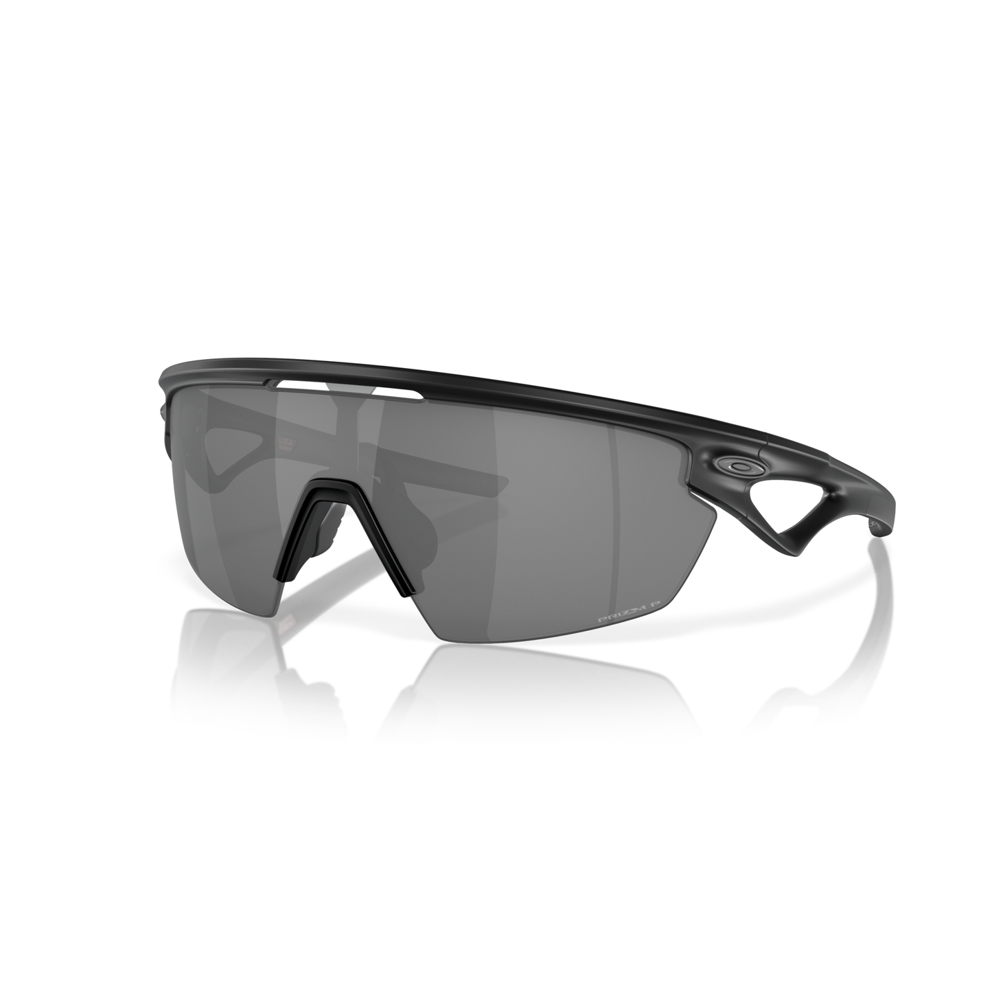 Oakley Sphaera Sunglasses - L - 134mm - Matte Black Prizm Black Polarized Lens