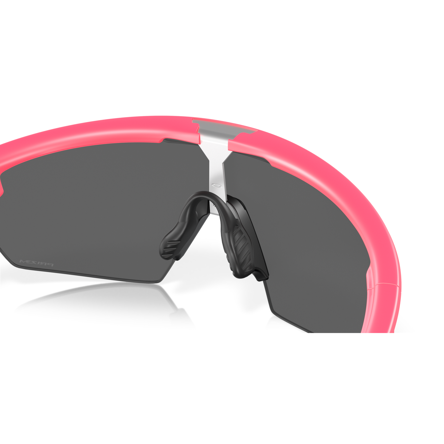 Oakley Sphaera Sunglasses - L - 134mm - Matte Neon Pink - Prizm Black Lens