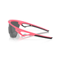 Oakley Sphaera Sunglasses - L - 134mm - Matte Neon Pink - Prizm Black Lens