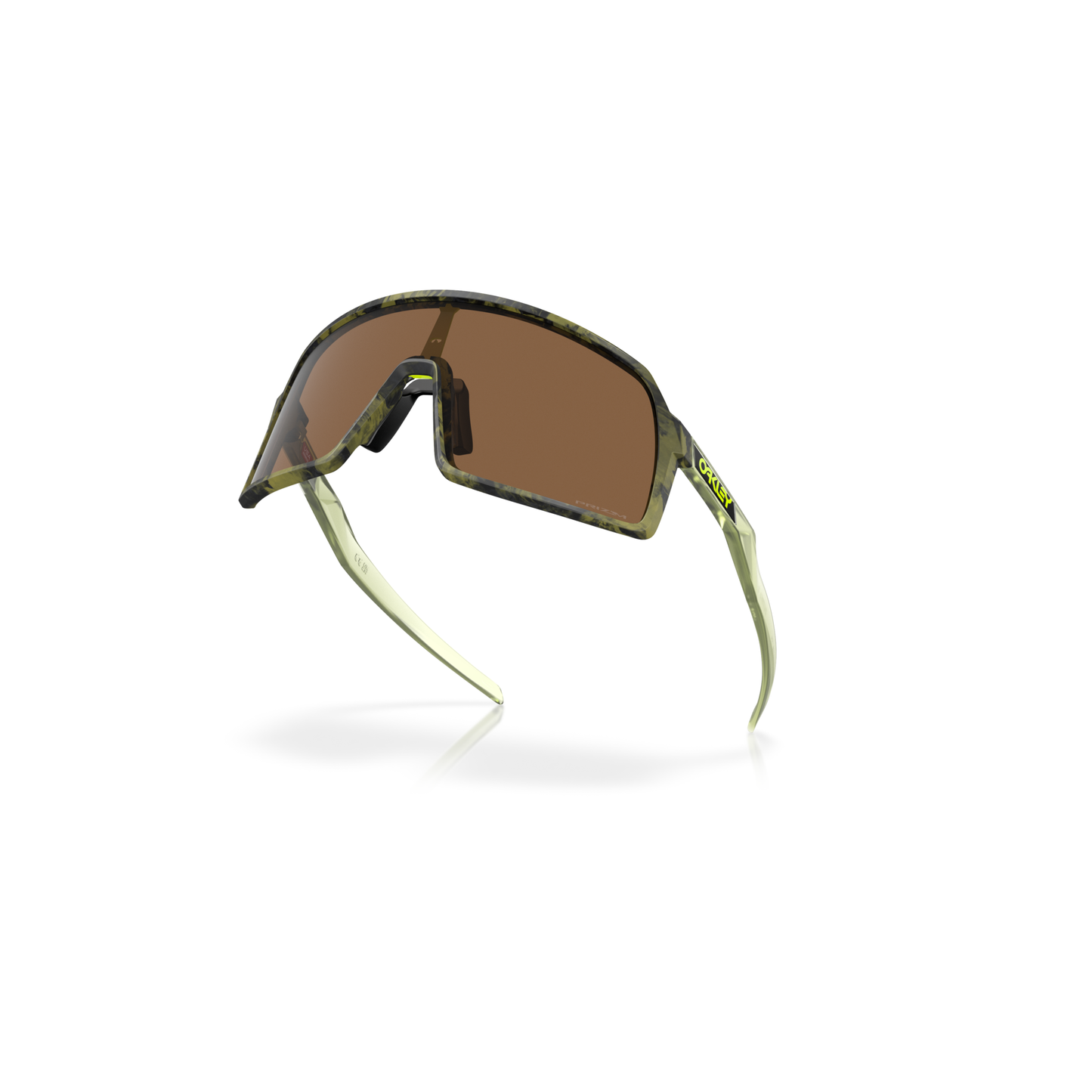 Oakley Sutro S Sunglasses - S - 126mm - Fern Swirl - Prizm Bronze Lens