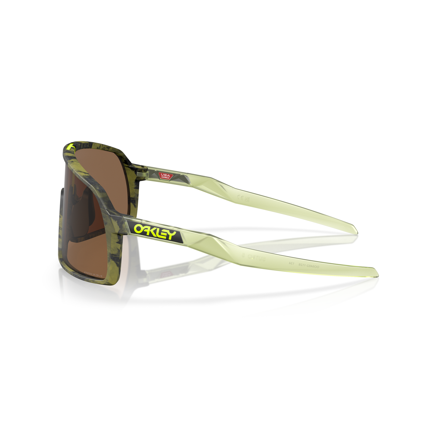 Oakley Sutro S Sunglasses - S - 126mm - Fern Swirl - Prizm Bronze Lens