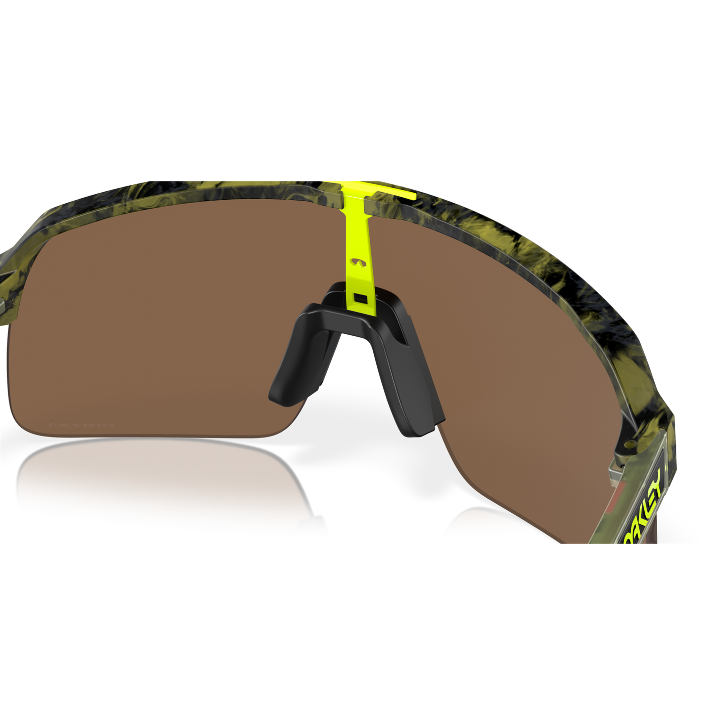 Oakley Sutro Lite Sunglasses - One Size Fits Most - Matte Transparent Fern Swirl - Prizm Bronze Lens