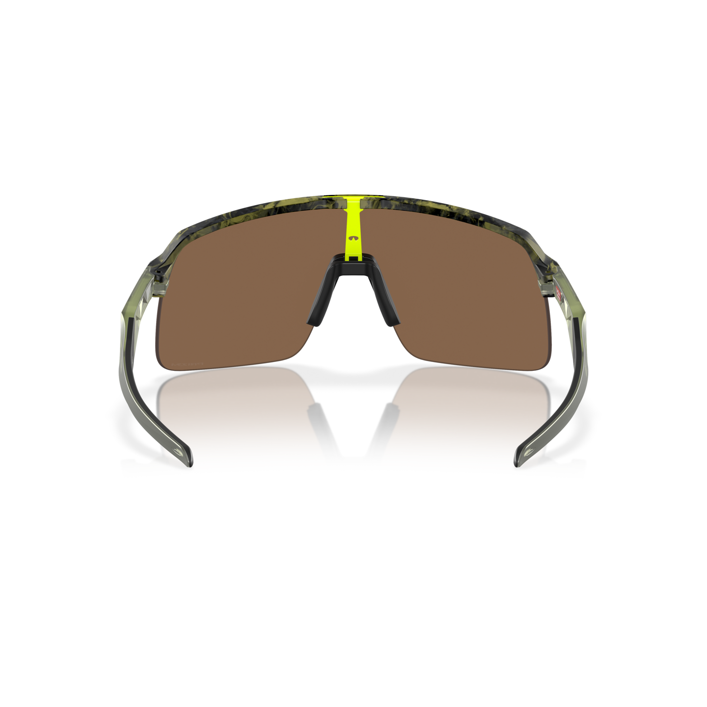 Oakley Sutro Lite Sunglasses - One Size Fits Most - Matte Transparent Fern Swirl - Prizm Bronze Lens