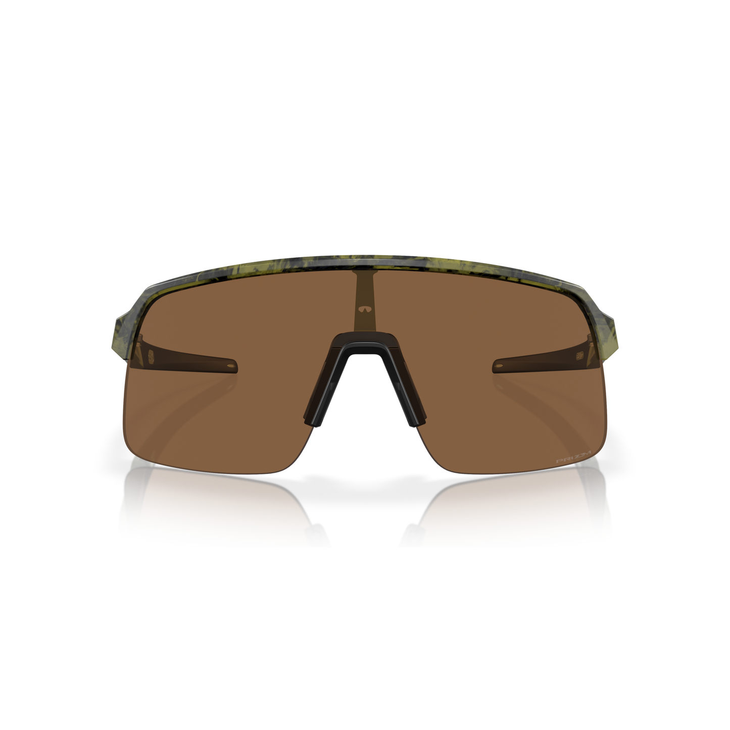 Oakley Sutro Lite Sunglasses - One Size Fits Most - Matte Transparent Fern Swirl - Prizm Bronze Lens