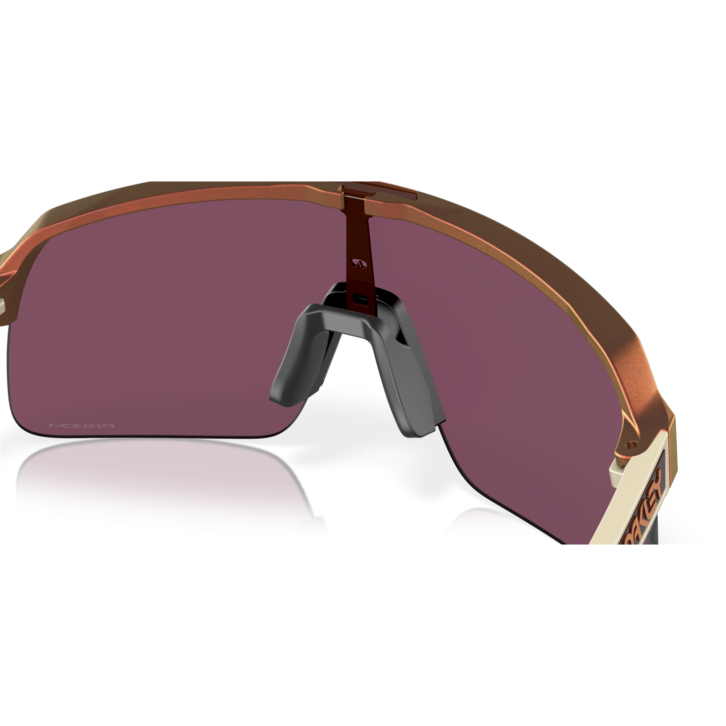 Oakley Sutro Lite Sunglasses - One Size Fits Most - Matte Red Gold Colorshift Prizm Road Black Lens