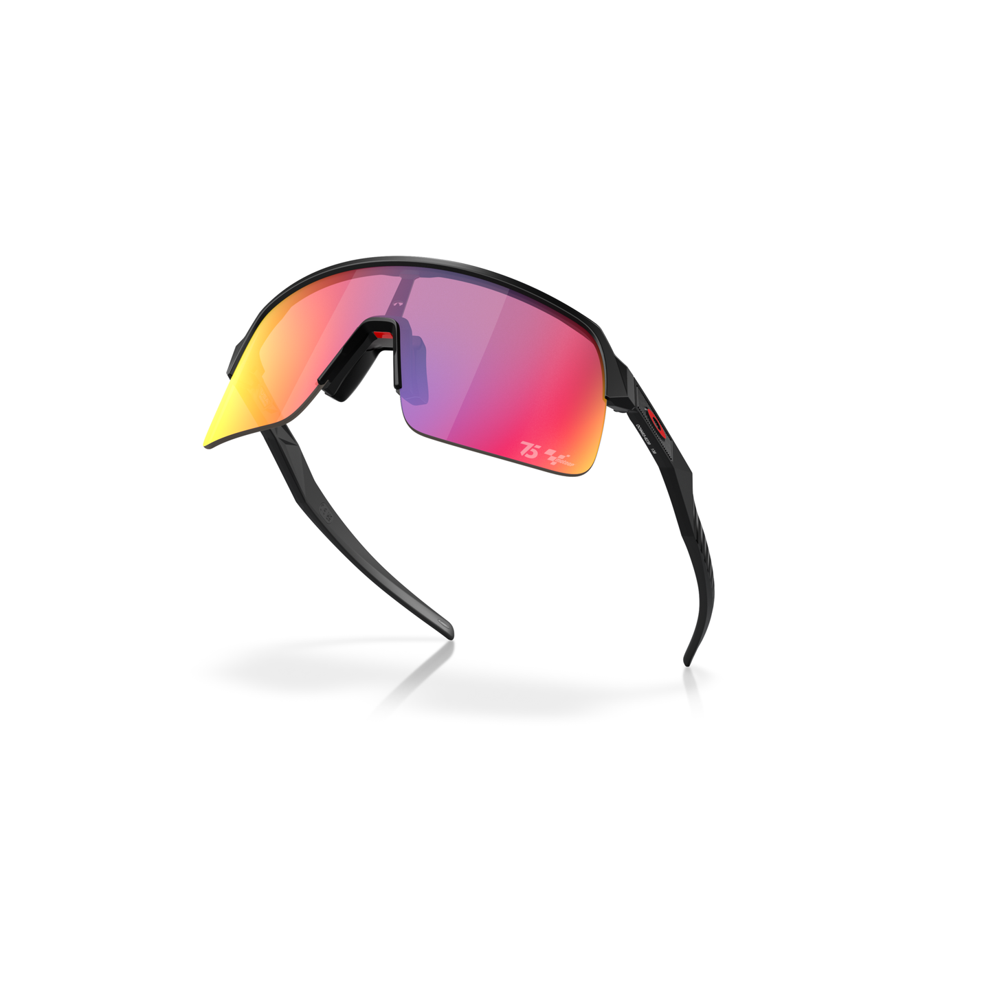 Oakley Sutro Lite Sunglasses - One Size Fits Most - 75 Degree MotoGP Matte Black - Prizm Road Lens
