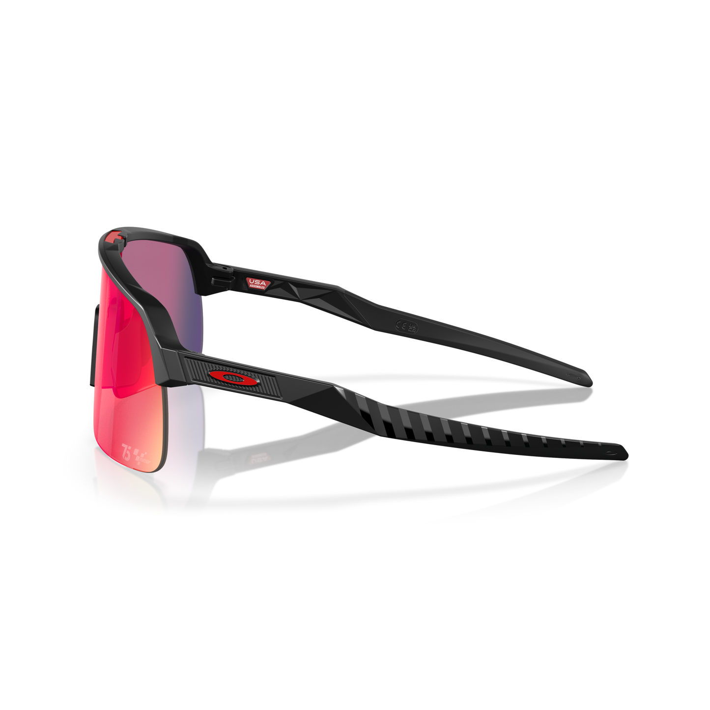 Oakley Sutro Lite Sunglasses - One Size Fits Most - 75 Degree MotoGP Matte Black - Prizm Road Lens