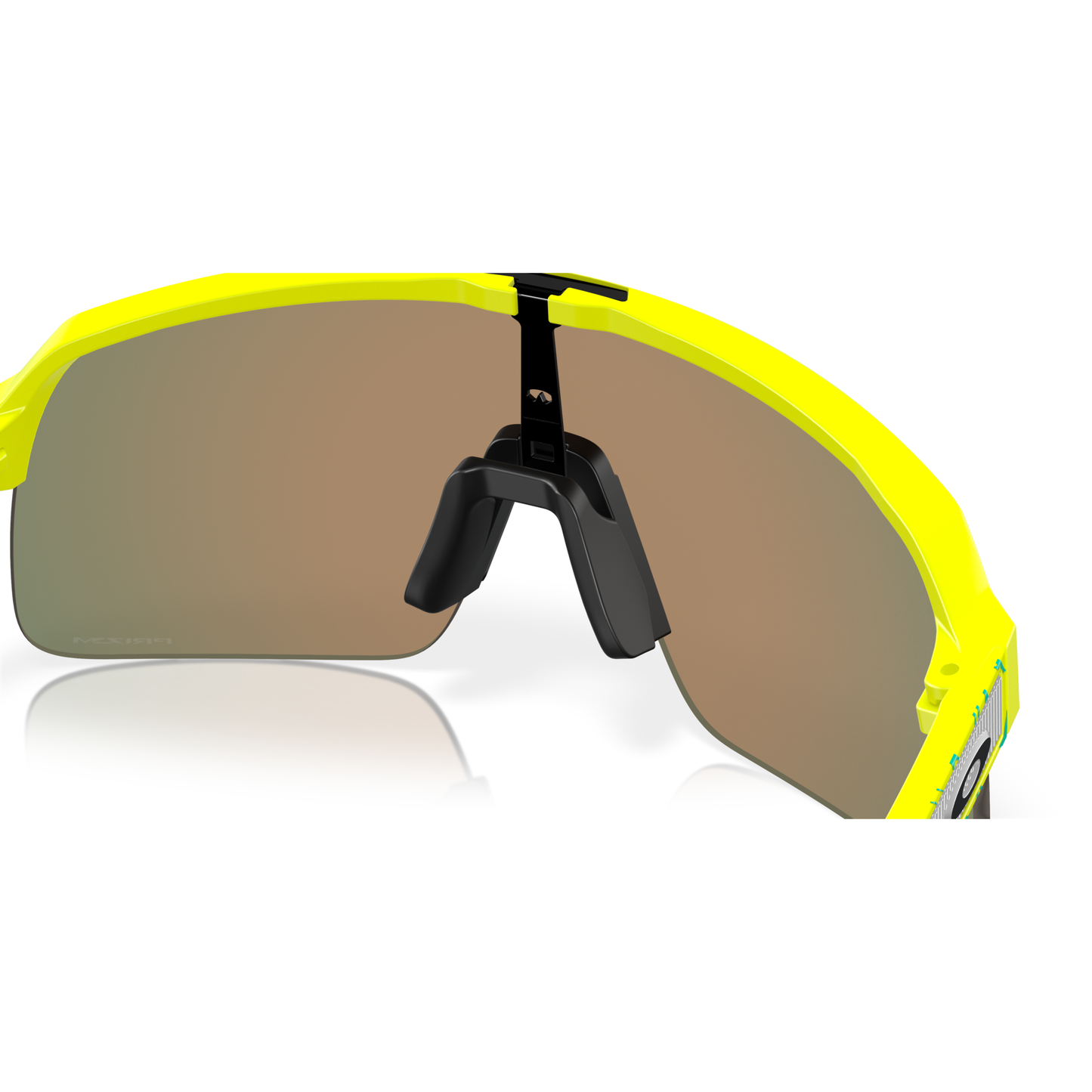 Oakley Sutro Lite Sunglasses - One Size Fits Most - Matte Tennis Ball Yellow Celeste Neuron - Prizm Ruby Lens