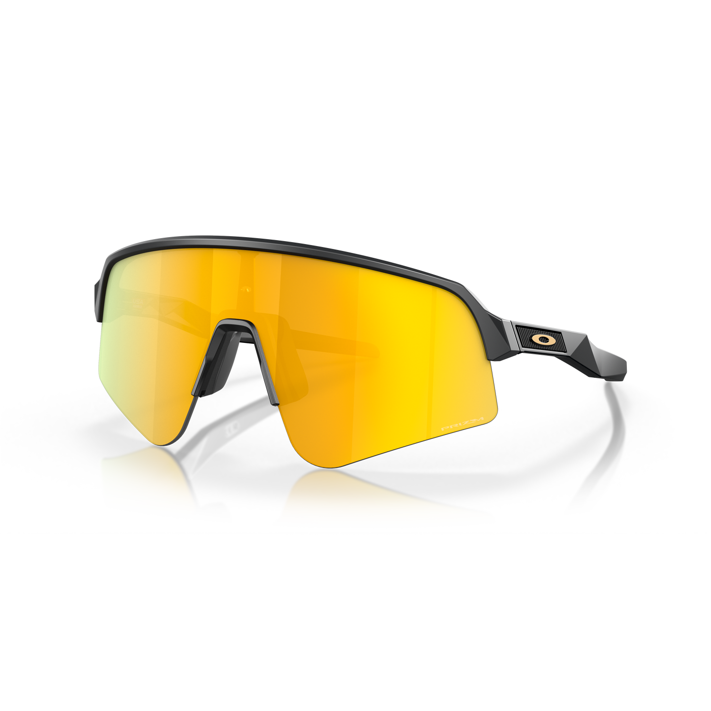 Oakley Sutro Lite Sweep Sunglasses - One Size Fits Most - Matte Carbon - PRIZM 24K Lens