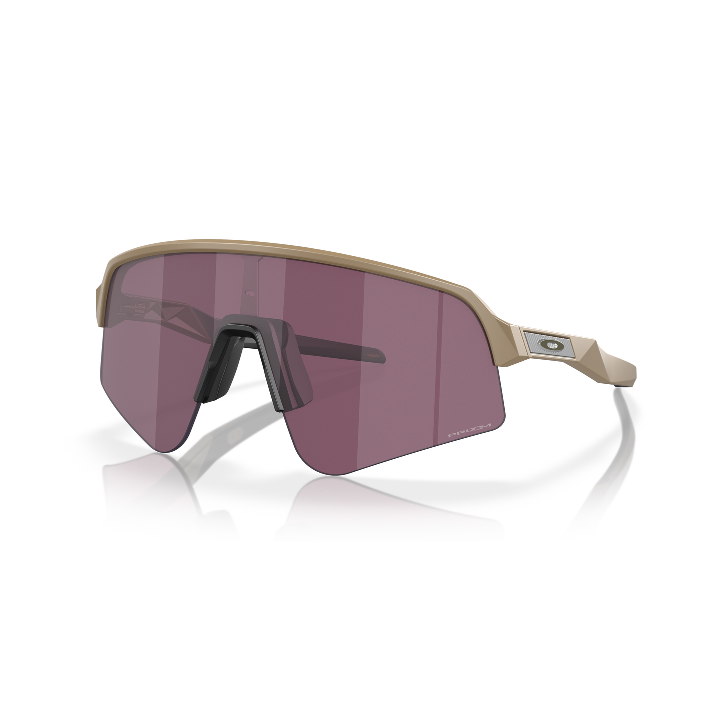 Oakley Sutro Lite Sweep Sunglasses - M - 133mm - Matte Terrain Tan - PRIZM Road Black Lens