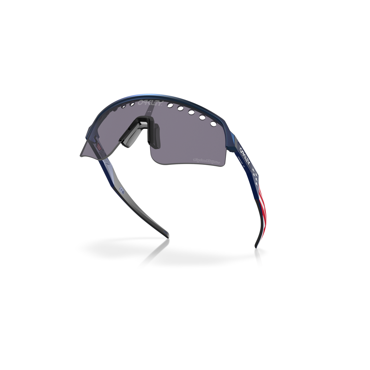 Oakley Sutro Lite Sweep Sunglasses - M - 133mm - Sweep Tld Blue Colorshift Prizm Grey Lens
