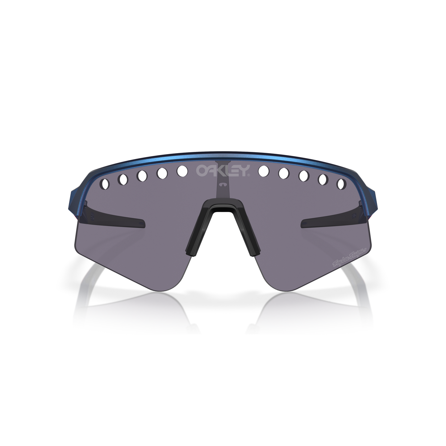 Oakley Sutro Lite Sweep Sunglasses - M - 133mm - Sweep Tld Blue Colorshift Prizm Grey Lens