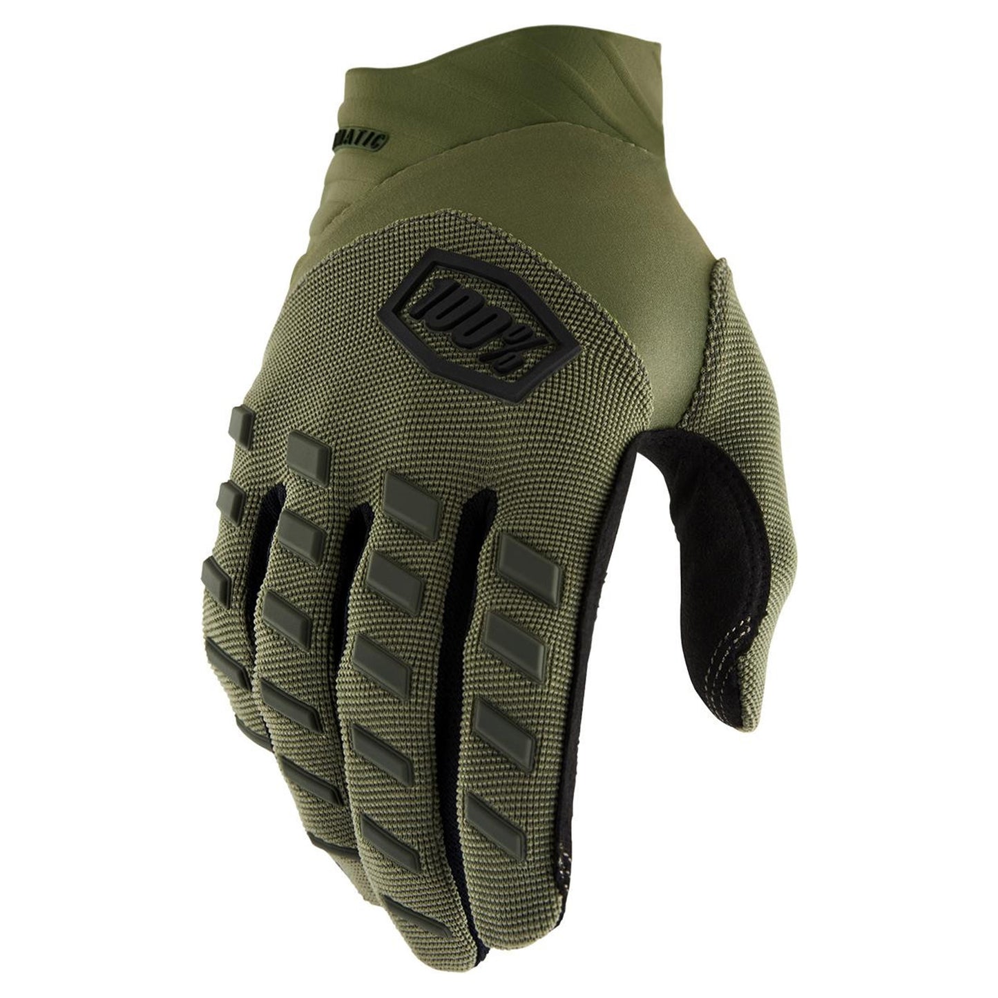 100% Airmatic Gloves - M - Army Green - Image 1