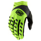 100% Airmatic Gloves - XL - Fluo Yellow/Black - Image 1