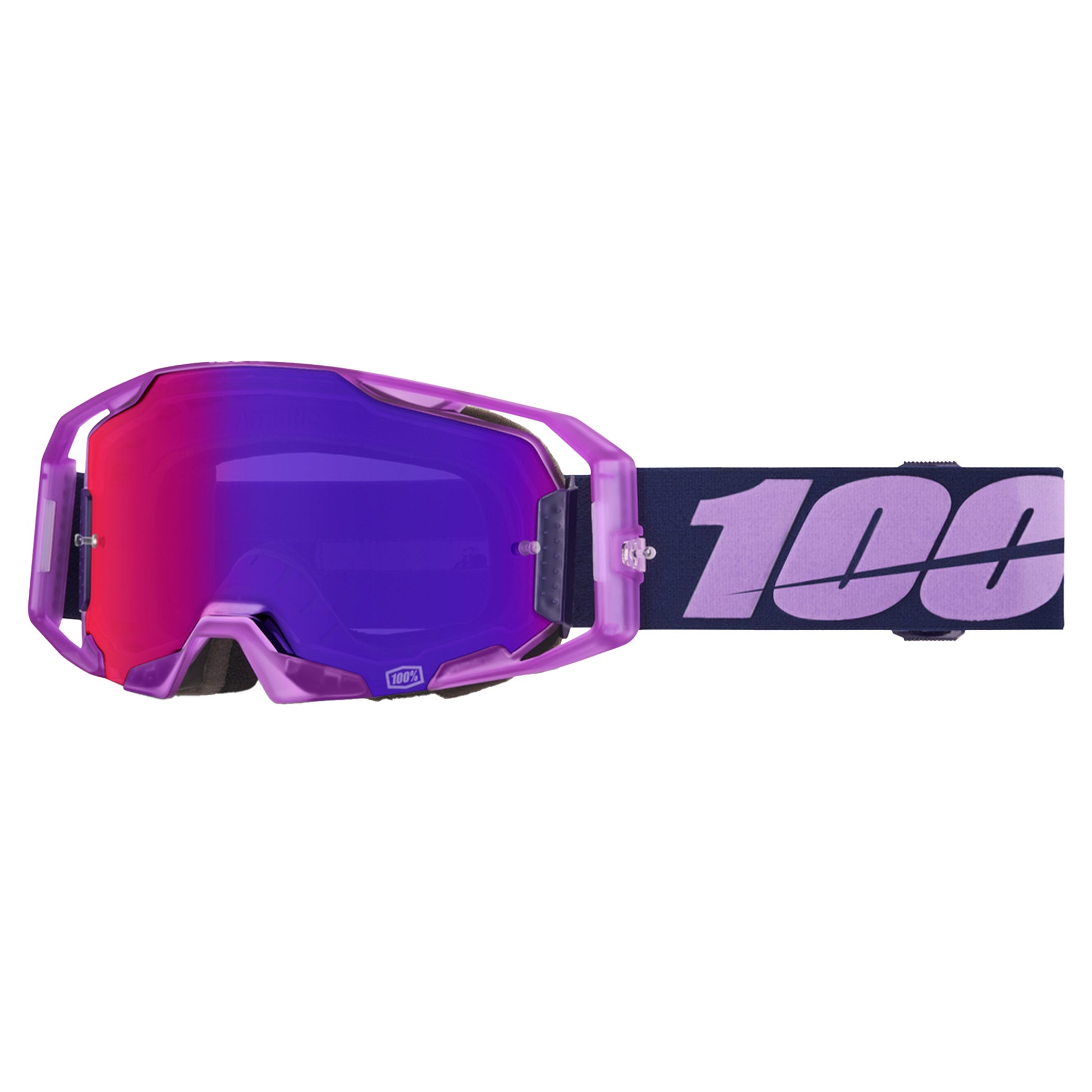 100 Percent Armatic Goggles - One Size Fits Most - Toyoko - Mirror Purple - Image 1