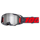 100 Percent Armatic Goggles - One Size Fits Most - Turo - Mirror Silver - Image 1