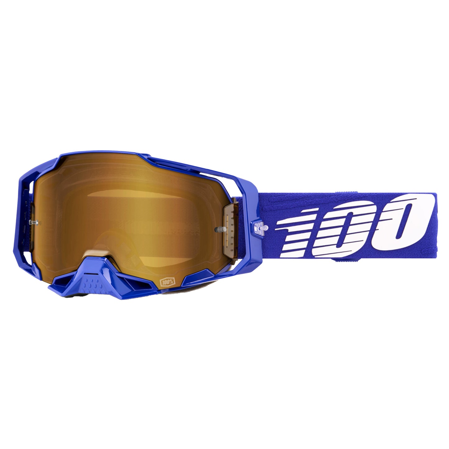 100 Percent Armega Goggles - One Size Fits Most - Klein - Mirror True Gold - Image 1