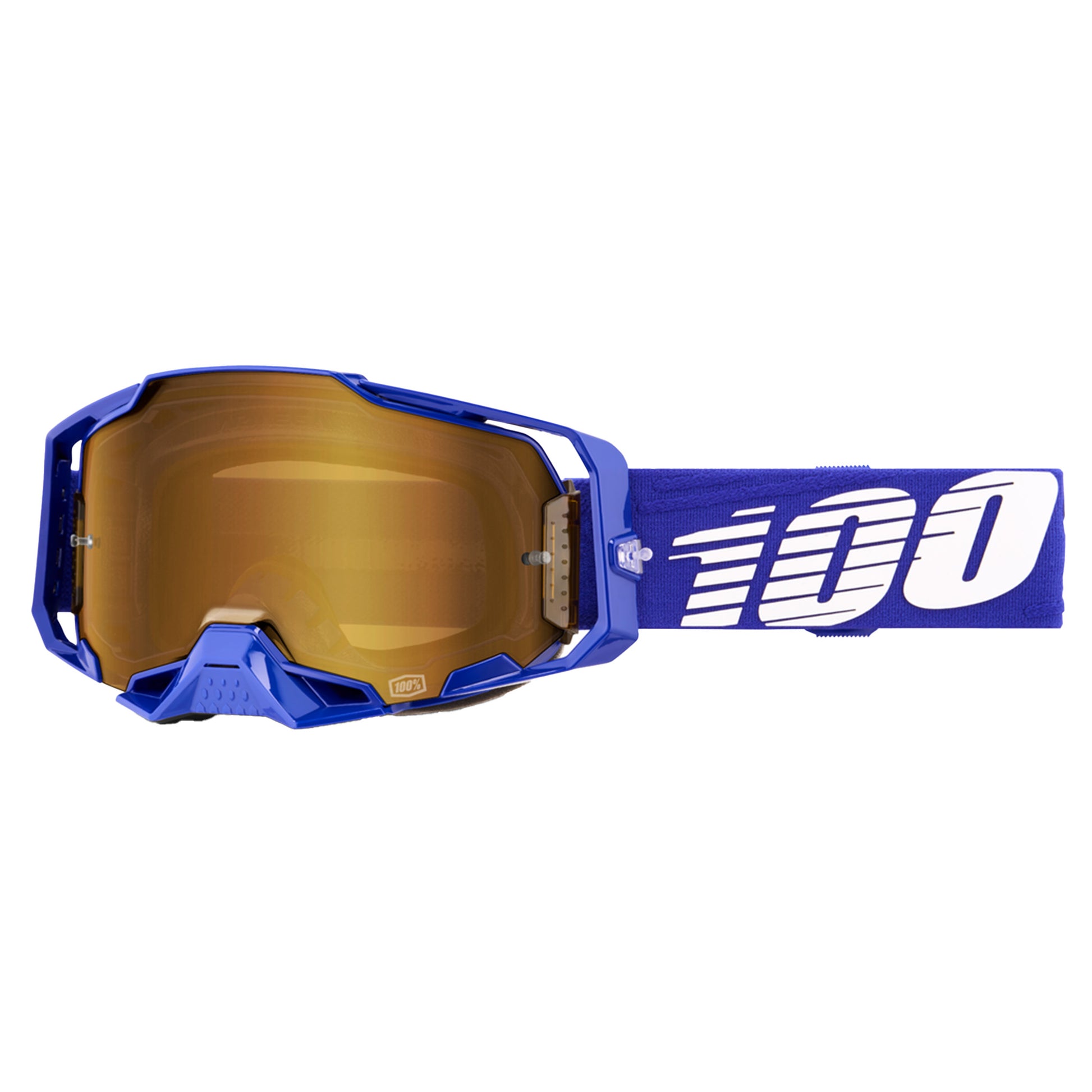 100 Percent Armega Goggles - One Size Fits Most - Klein - Mirror True Gold - Image 1