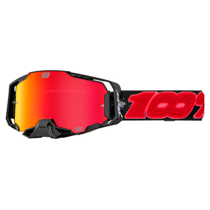 100 Percent Armega Hiper Goggles - One Size Fits Most - Jettpak Special - Mirror Red - Image 1