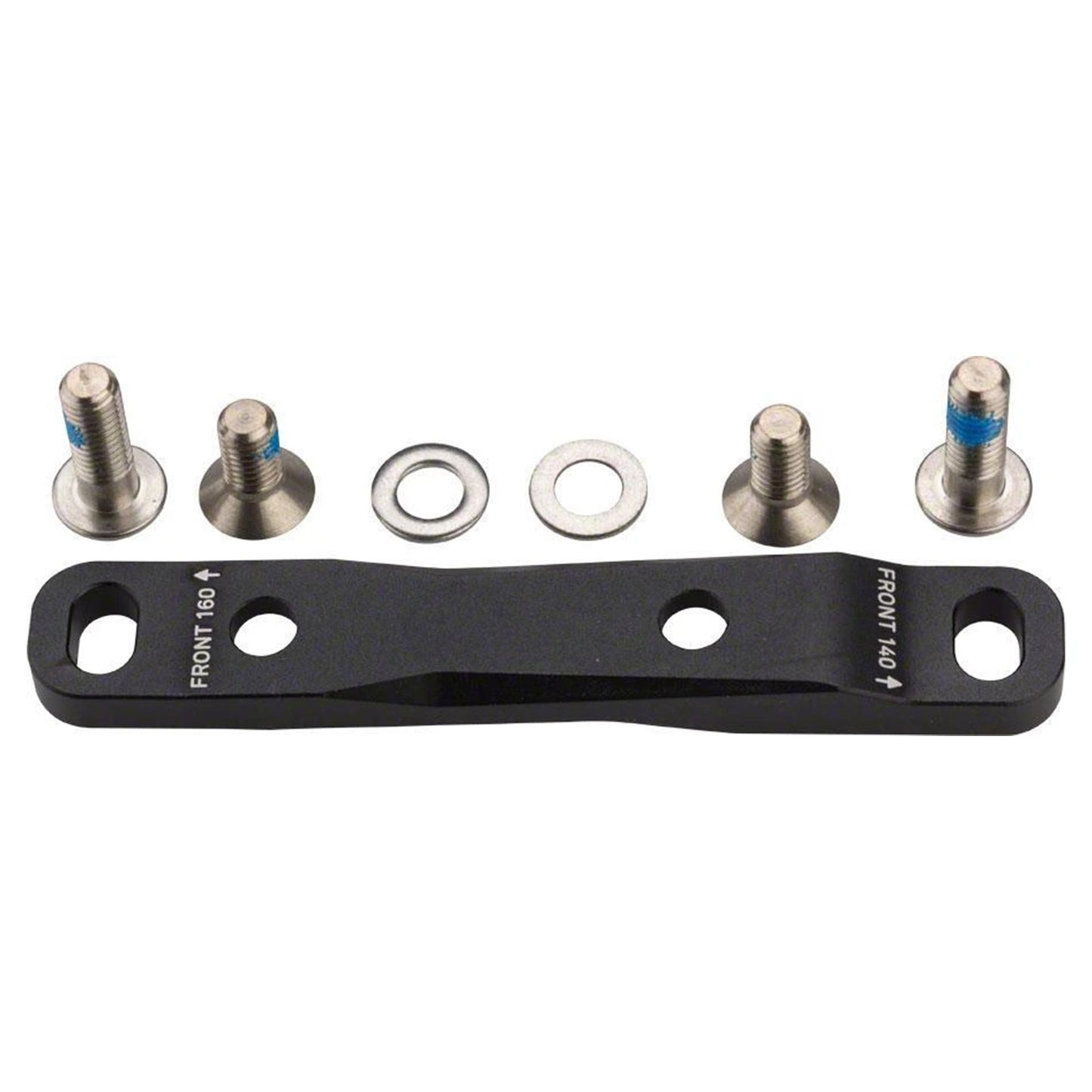 SRAM Flat Mount 0F/20F 140mm and 160mm Front Disc Brake Adaptor - Flat Mount to Flat Mount - 20mm - 0F/20F